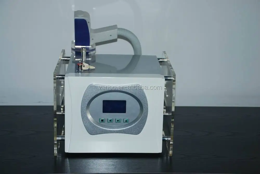 Portable tattoo removal/eyebrow removal/age spot removal machine q switch nd yag laser
