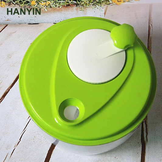 
Salad Spinner Vegetable Washer with Bowl Lockable Basket and Smart Lock Lid kitchen tool Salad Spinner 