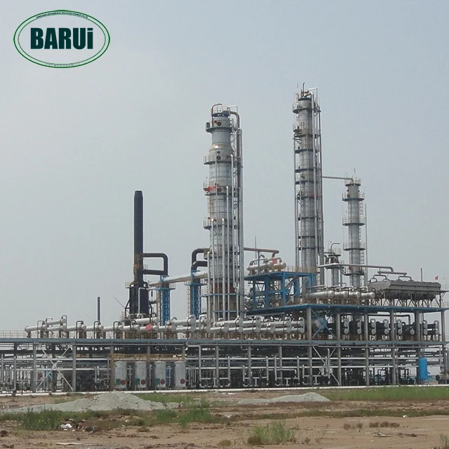 Continuous 1000 ton petroleum crude oil Crude distillation unit and Vacuum distillation unit(CDU and VDU) refinery for sale