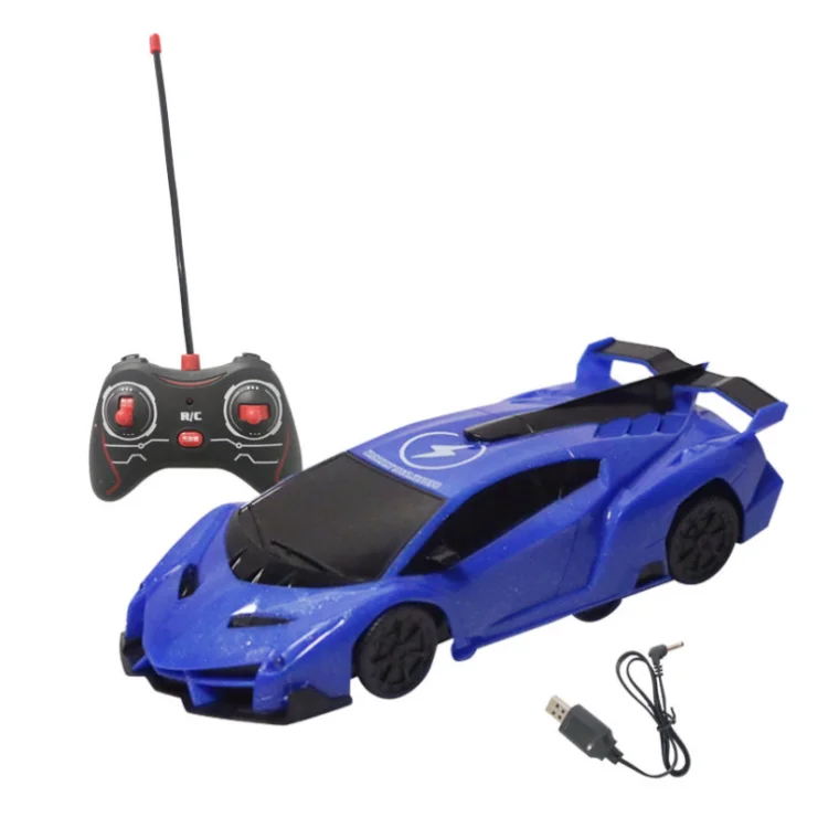 Wall Climbing RC Car New LED Lights Rotating Antigravity RC Car 4ch infrared rc toys climbing wall car