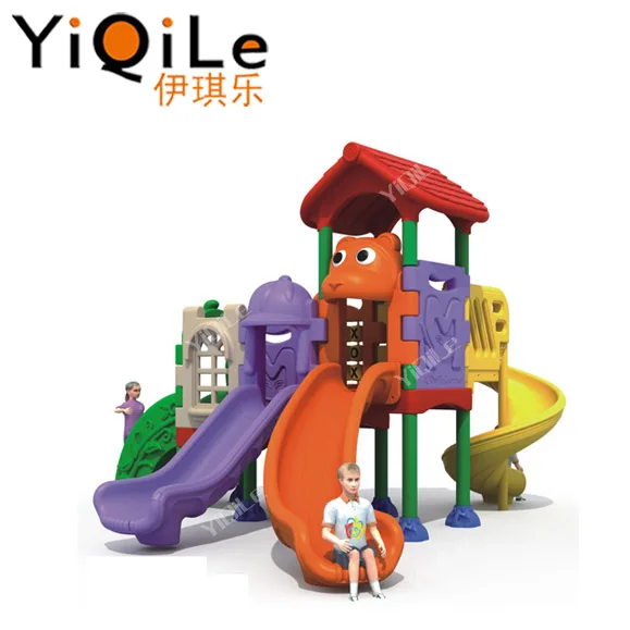 Cute plastic slide mcdonalds playground equipment for dogs
