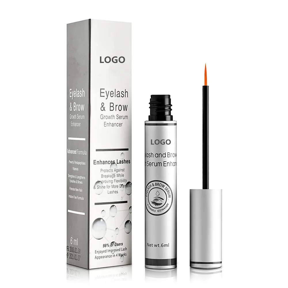 Фирменная Сыворотка для роста ресниц и бровей для более густого и густого роста ресниц