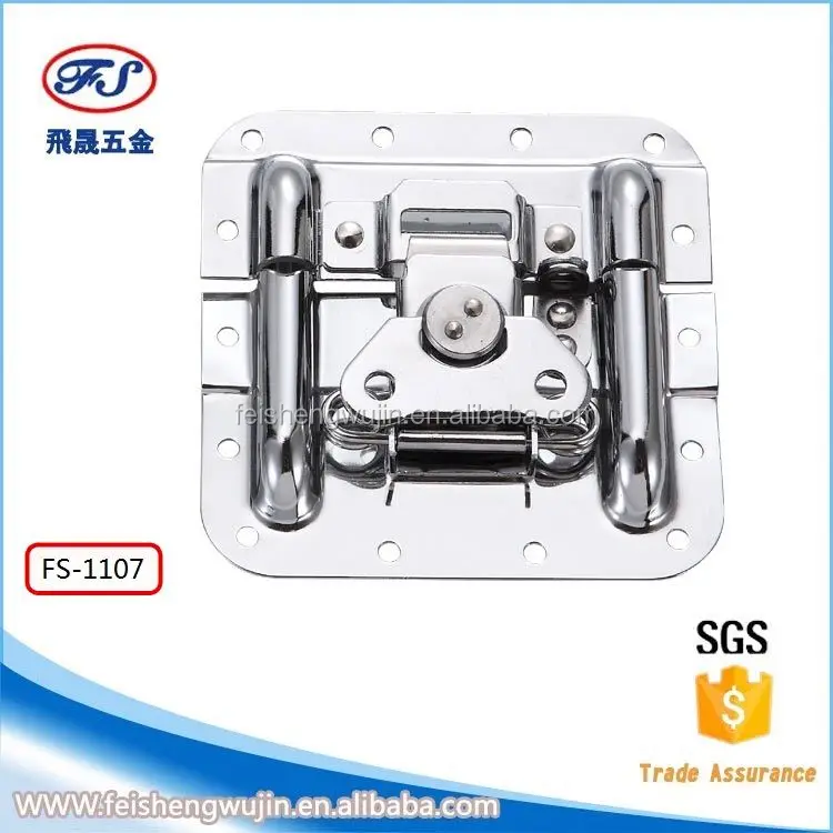 Flight case hardware fitting butterfly latch lock,Flight case recessed butterfly latch,Flight case padlock