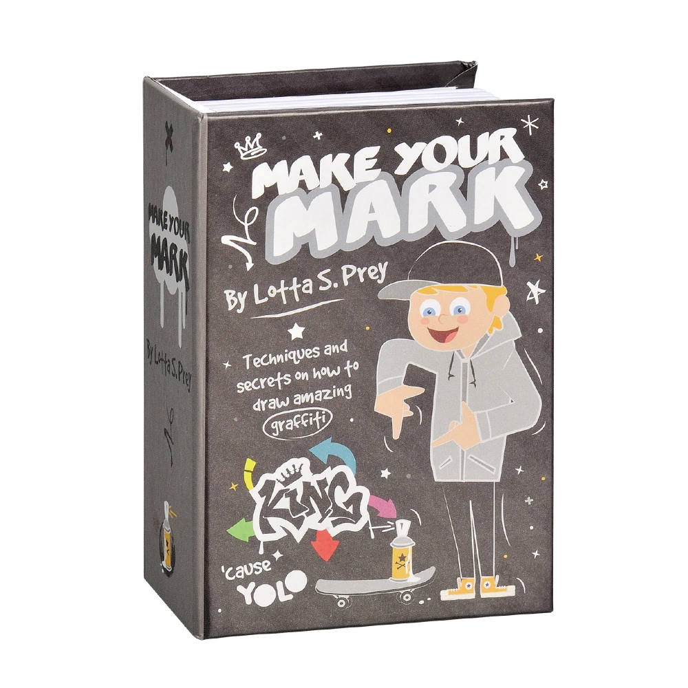 
Good quality metal factory price book safe with combination lock box 