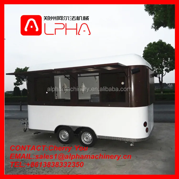 Food Vending Trailer Cars For Sale Mobile Restaurant Trailer/fast Snack Trailer/Fast Food Carts Selling Food Truck For Sale