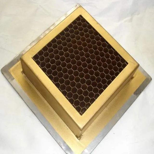 EMI RFI shield honeycomb ventilation air filter for faraday cage