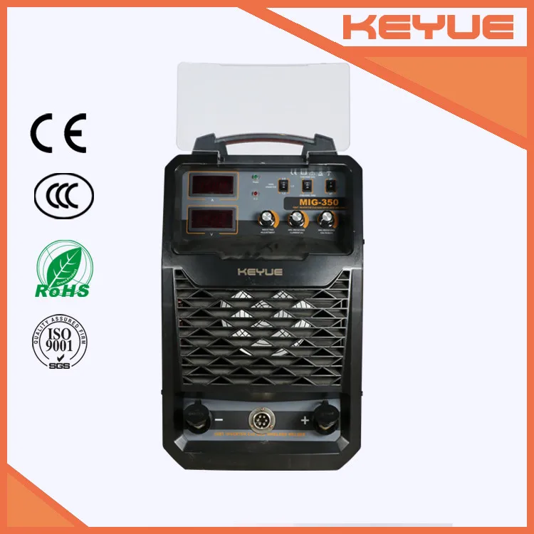 Super quality DC Inverter co2 gas shielded 350 amp gtaw/smaw welding machine