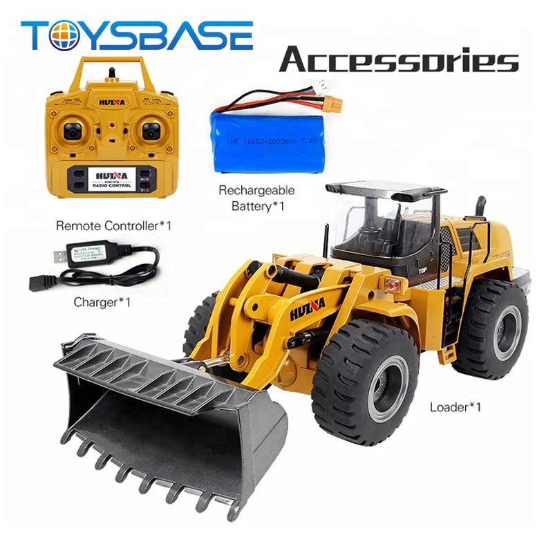 Huina 1583 2.4G 10CH Truck Model Toy 1 14 Scale RC Wheel Loader