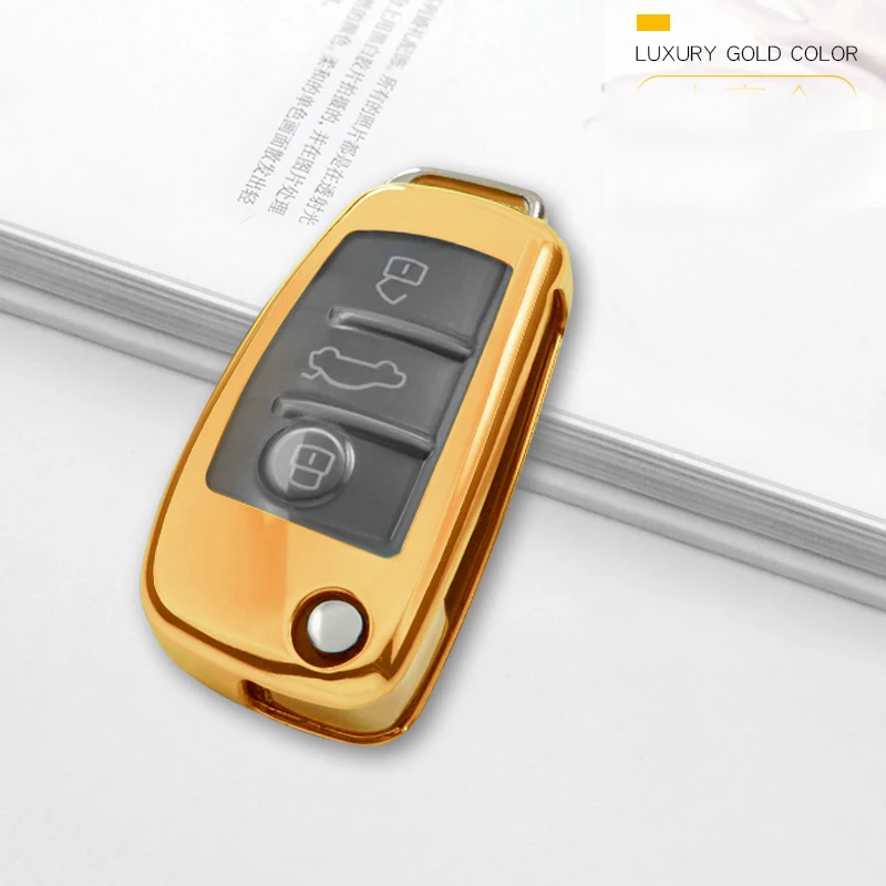 
Penny&Joshi Car Styling Key Organizer Soft TPU Car Key Cover suitable for A3 Q3 Q7 A1 Old Model A61 Factory Direct 