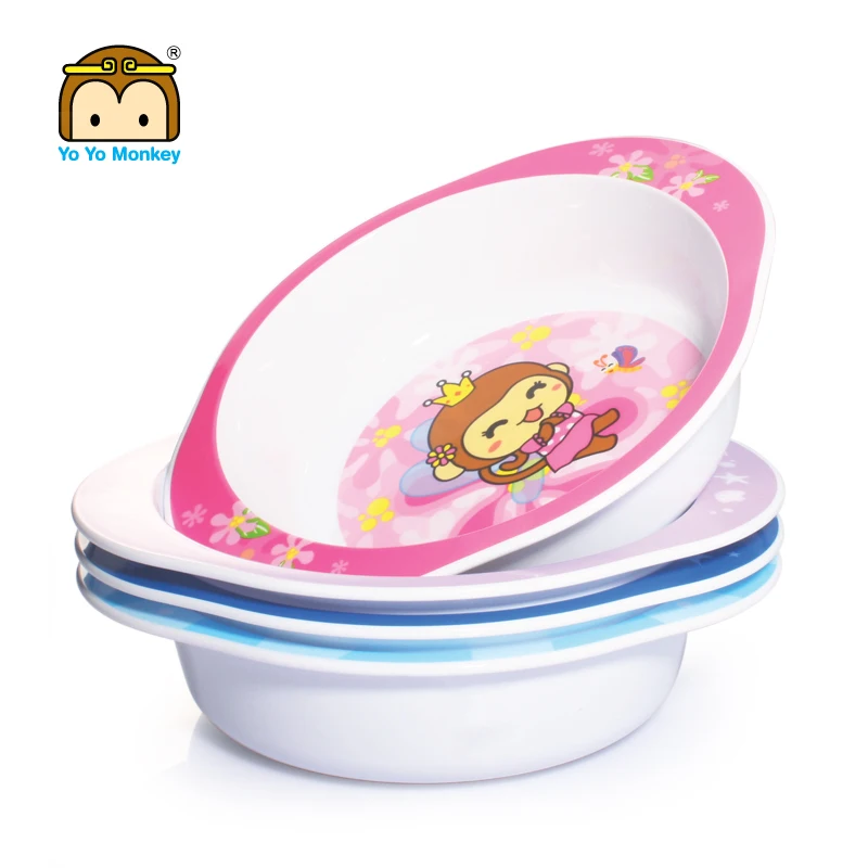
Melamine like bpa free plastic bowl with IML decoration 