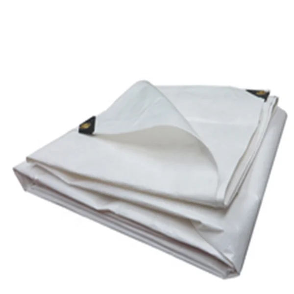 white waterproof plastic sheet pe tarpaulin in china