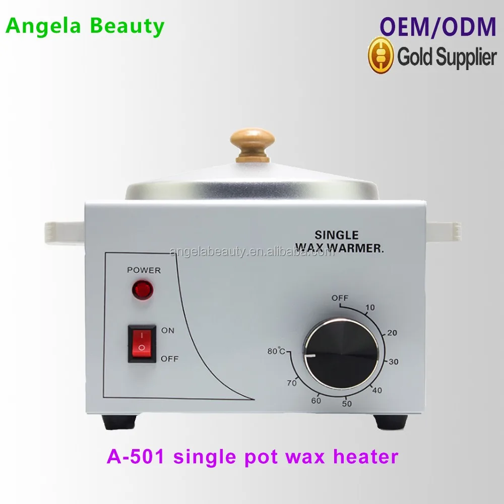 Best selling electric warmer small candle wax pot for hair removal and paraffin treatment