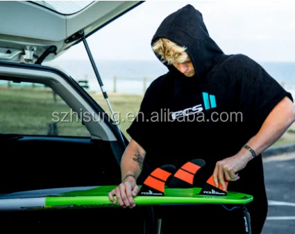 100% Cotton Terry Adult Hooded Surf Poncho Towel