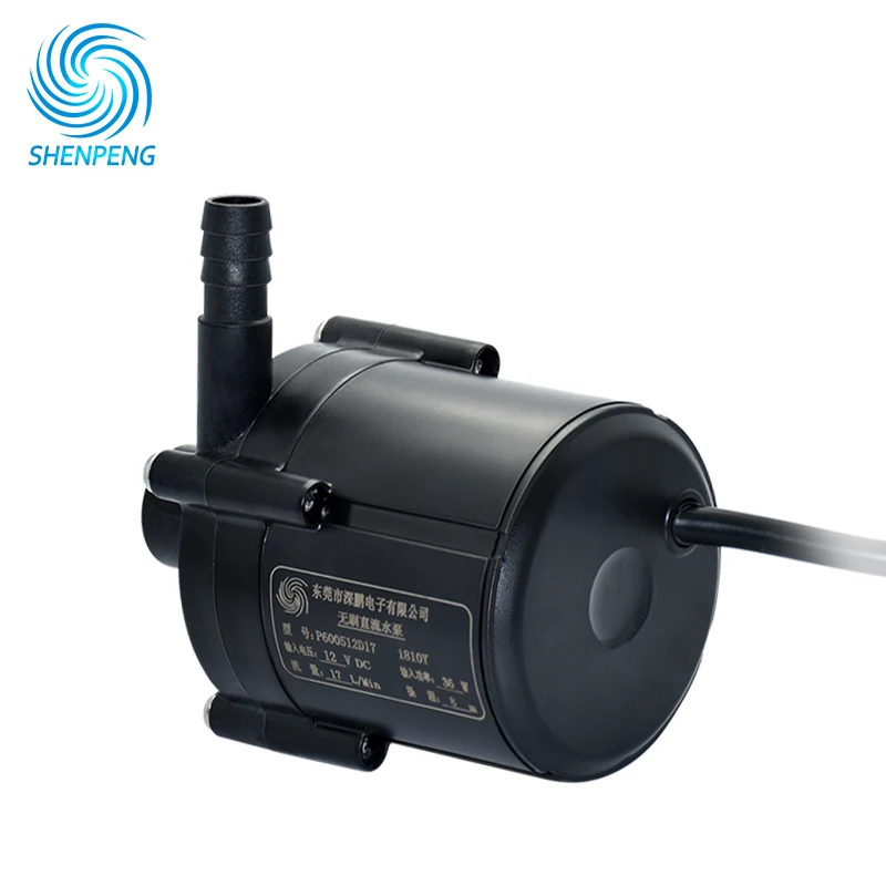 12v 24v 48v BLDC Circulating Water Pump With Lift 12m 21lpm