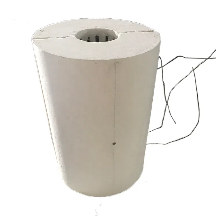 insulation ceramic fiber heating tube / panel & furnace chamber