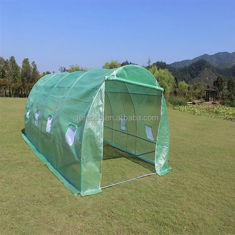 2018 Popular plastic euro poly tunnel green house