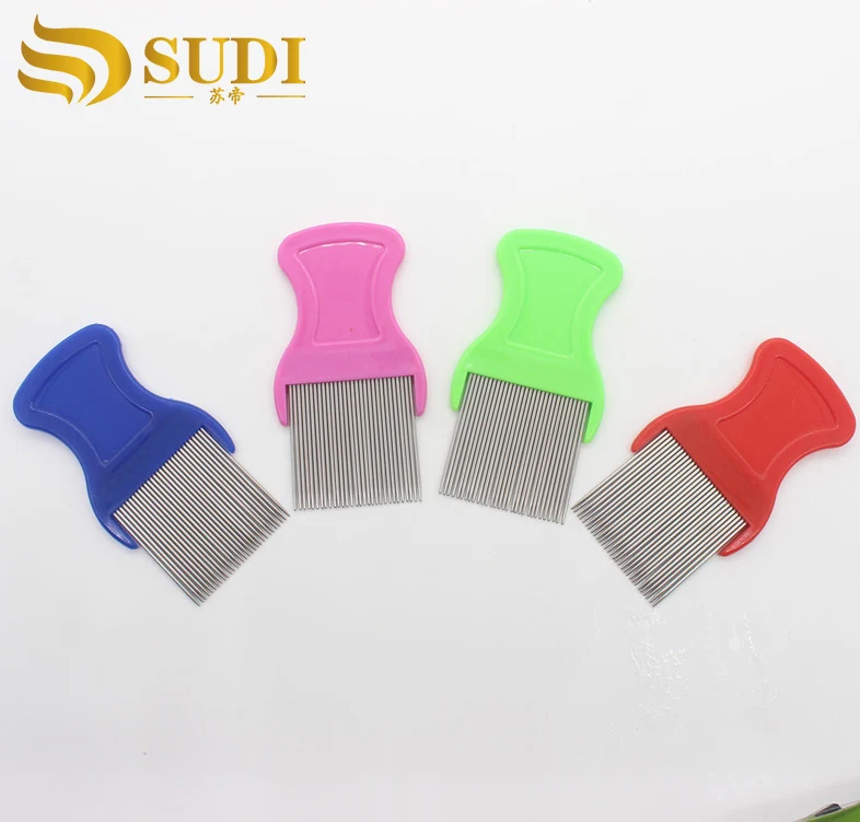 Nit Terminator Lice Comb, Professional Stainless Steel Louse and Nit Comb for Head Lice Treatment, Removes Nits,