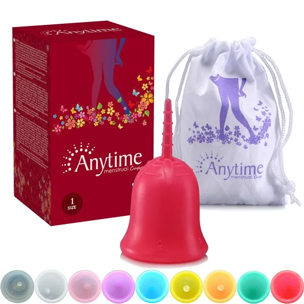 Professional Design 100 Pieces MOQ OEM Small Large Menstrual Cup Manufacturers in China