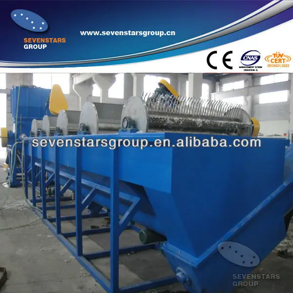 Пластиковая стиральная машина батарея pe пленки дробильная по переработке