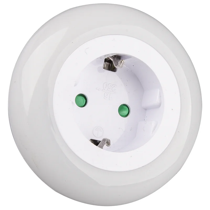 Ningbo Fashion mini color Wall LED Sensor Plug Socket Night Light