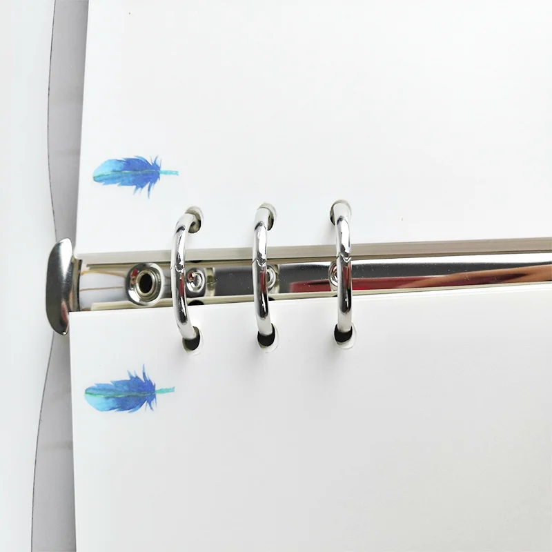 Love note dairy 2019 clear cover 6 ring kawaii stationery notebook travel journal