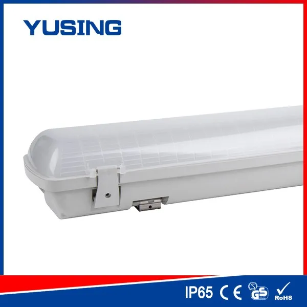 Waterproof LED Lights, Industrial Batten LED Lights, Motion Sensor Tri-proof Light