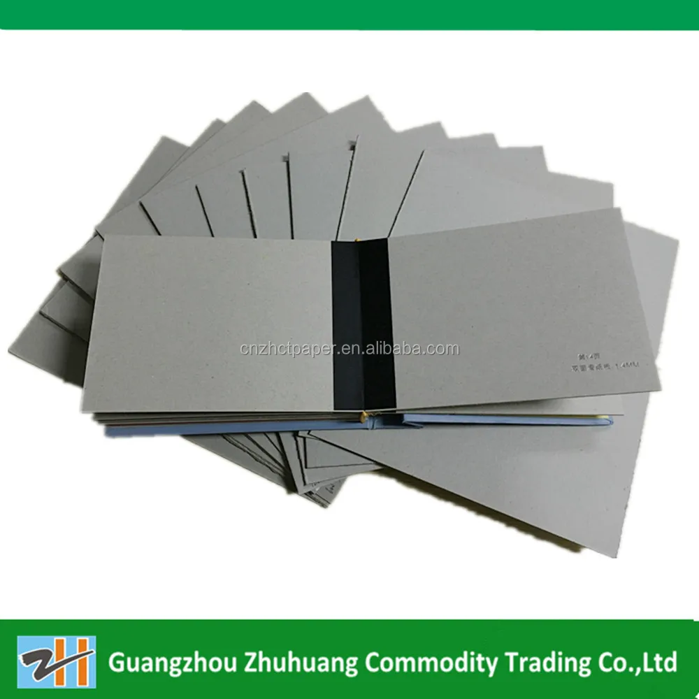 High Quality Laminated Grey Chipboard 700gsm - 1800gsm