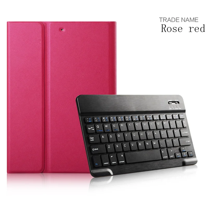 Hot selling Leather Keyboard Protective Case With Stand For ipad air 2 High Quality