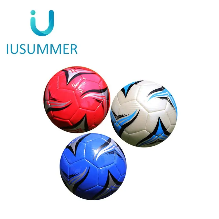 
China Factory Customize Soccer Ball Pvc Deflated Soccer Balls Wholesale 