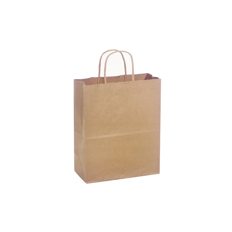 Brown Premium Paper Carrier Bags with Twisted Handles