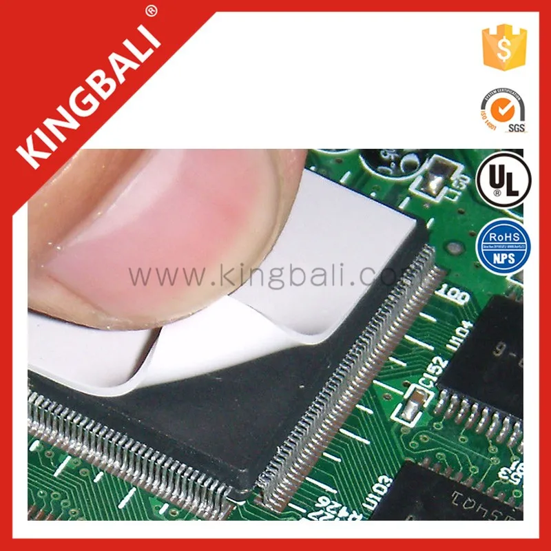 Широко Используется Теплопроводностью Для DVD Применения Силиконовая Резина Кнопка Pad