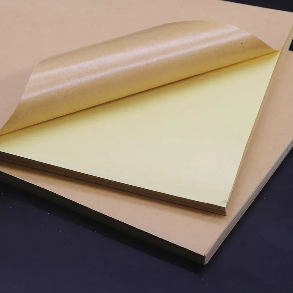 Custom Waterproof Color A4 Sticker Paper Adhesive Print Both Sides Sticker Paper A4 Factory From factory Sale