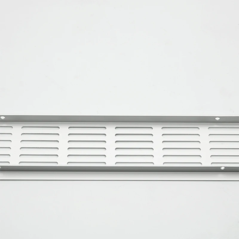 300x 60mm Direct Sales Air Ventilation Holes Aluminum Silver Air Ventilation Grilles