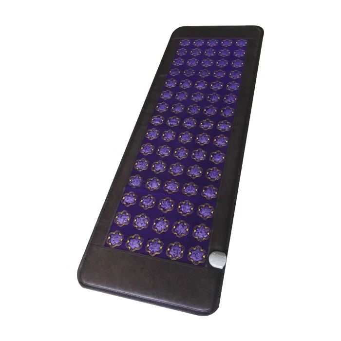 Magnetic therapy far infrared bio  crystal amethyst mat