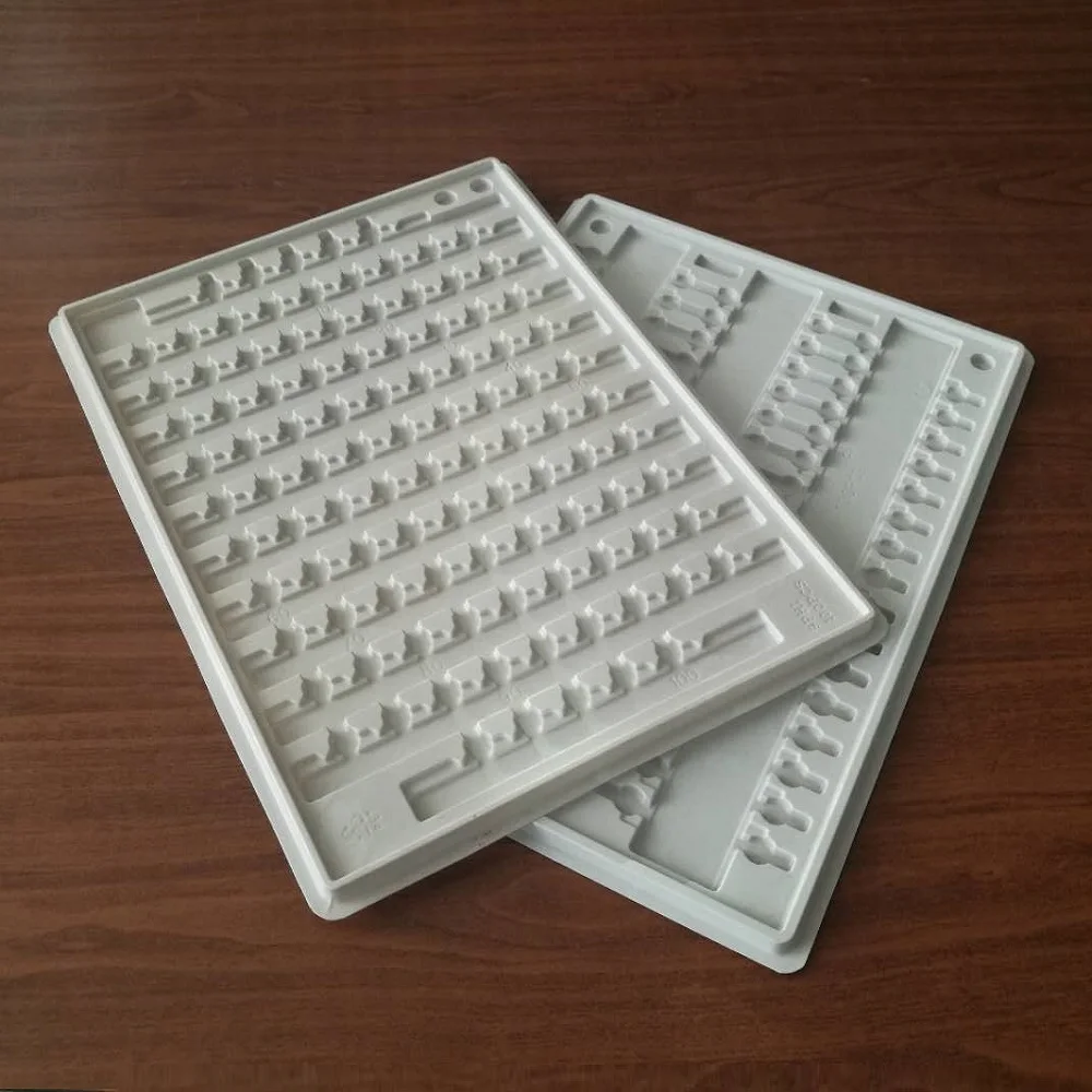Electronic Components IC Chips blister tray plastic packaging
