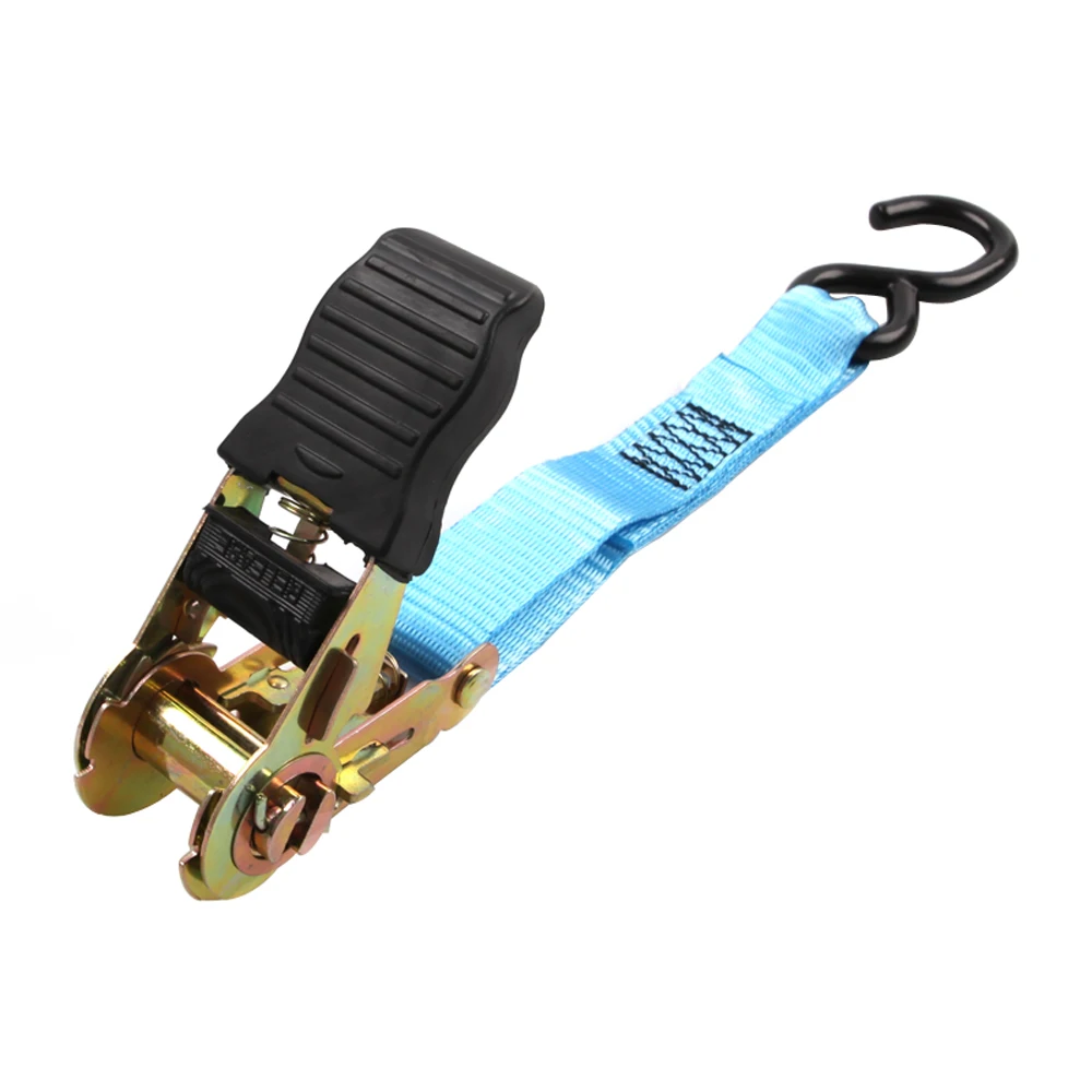 4 упаковки, 1 дюйм x 10 дюймов, автомобильный Трещоточный ремешок с ручкой с резиновым покрытием и крючками S, прочность на разрыв 1500 фунтов