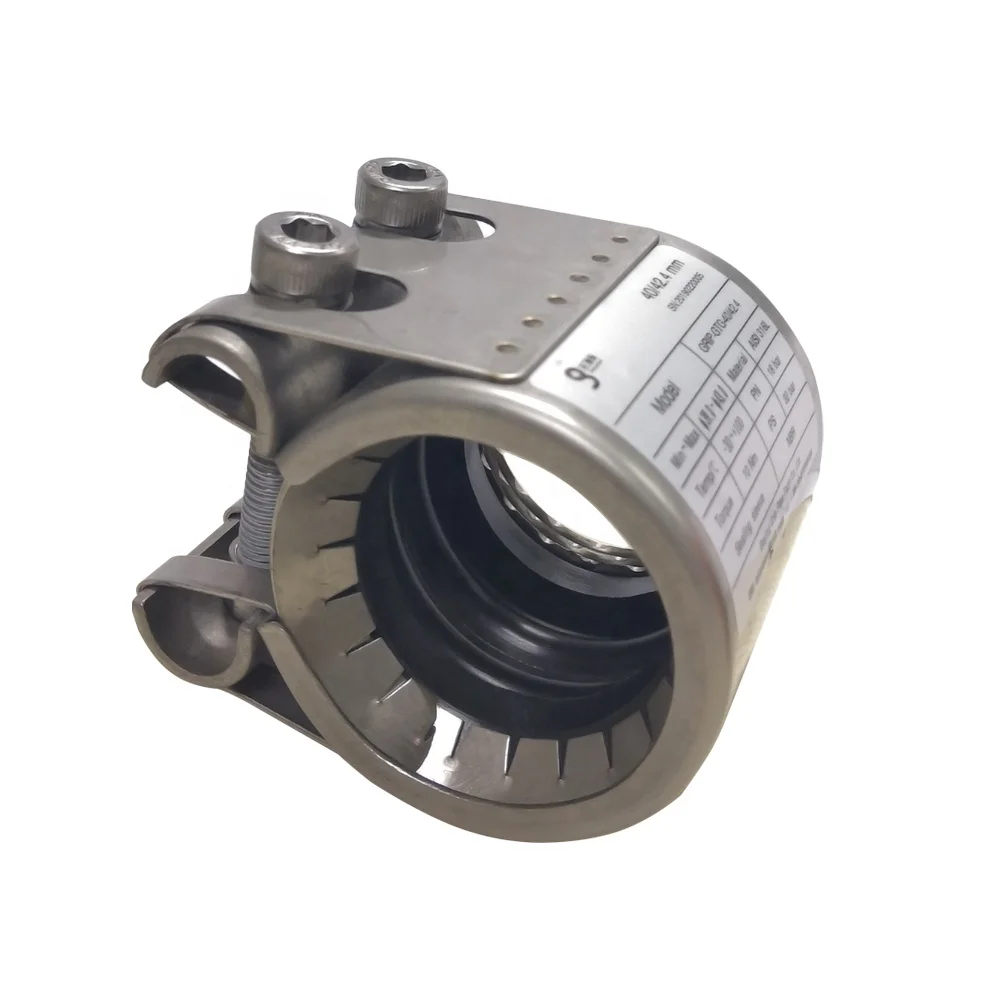 108MM GRIP Pipe Fitting Straight Plastic Pipe Connector repair Coupling