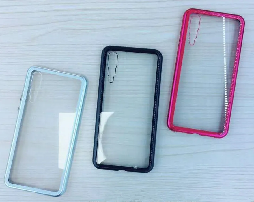 Free Shipping Metal Magnet Case For Huawei P20 Nova 3 3i 3e Magnetic Adsorption Phone Case For Huawei P20 P20 Pro P20 Lite