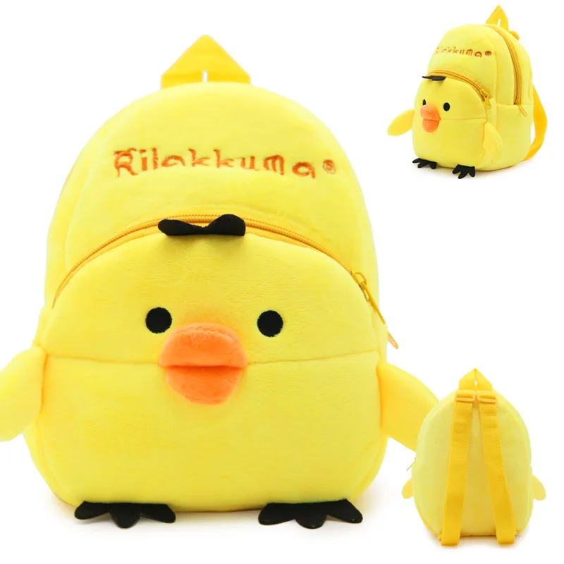 2024 Kindergarten Animal Lady Bird Monkey Bee Duck Kids Backpacks Wholesale Children Strawberry Kids School Bags