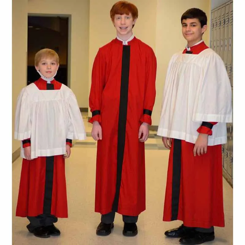 children church catholic custom school uniform choir robe