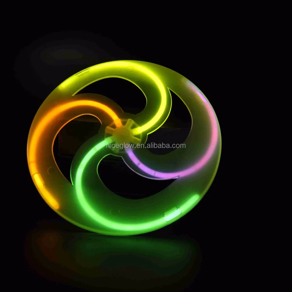 
Color Glow in Dark Light Flying Disc Party Favor 