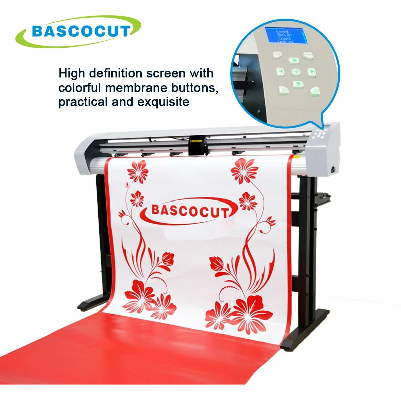 48 Inch  Cheap vinyl Cutter Plotter with Manual contour cutting function