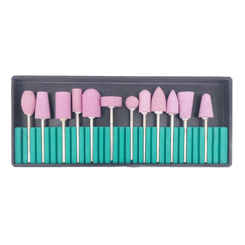 Popular rotary nail file manicure drill bit set for nail beauty