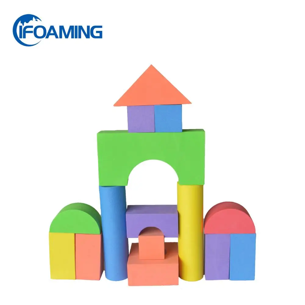 
41 Pieces Soft EVA Foam Building Blocks for Toddlers Kids 