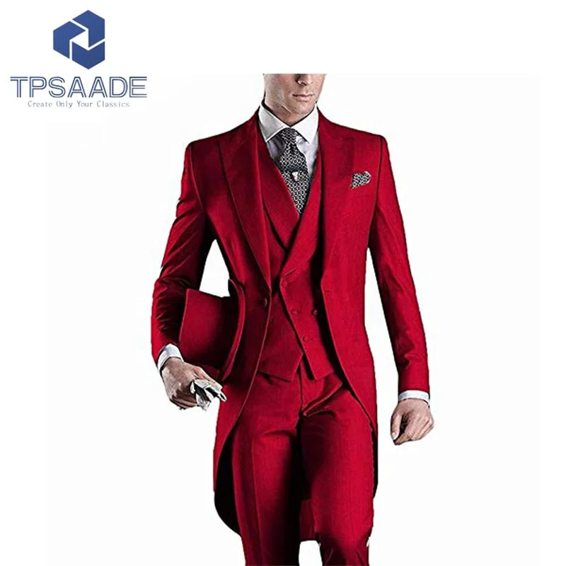 
Superior quality fashionable wedding slim fit suits for men 