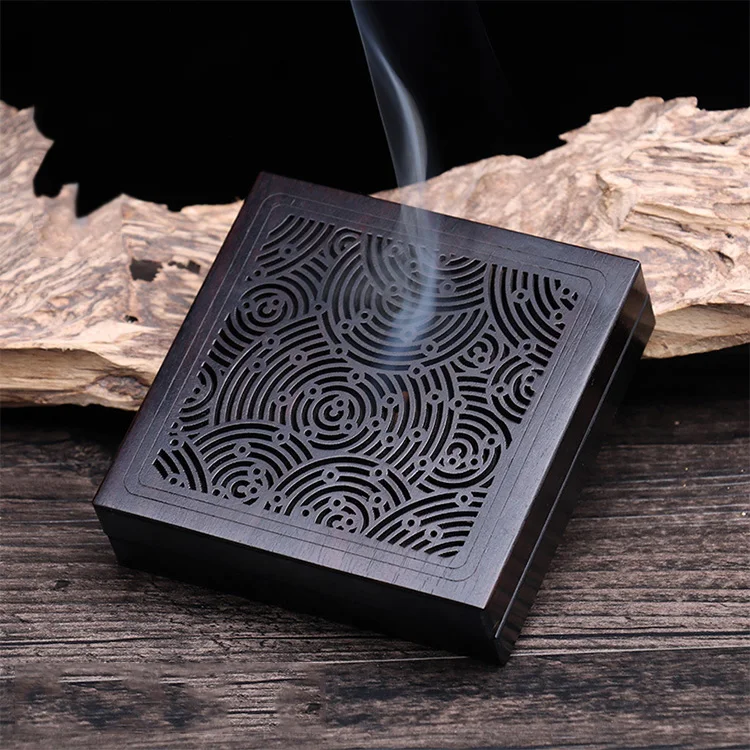 hot sell inccense burner sandwood  square  incense burner