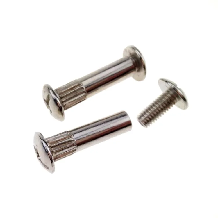 
Slot Truss Head Binding Post Screws Male Female Threads M5 Steel Chicargo Fastener Screws 