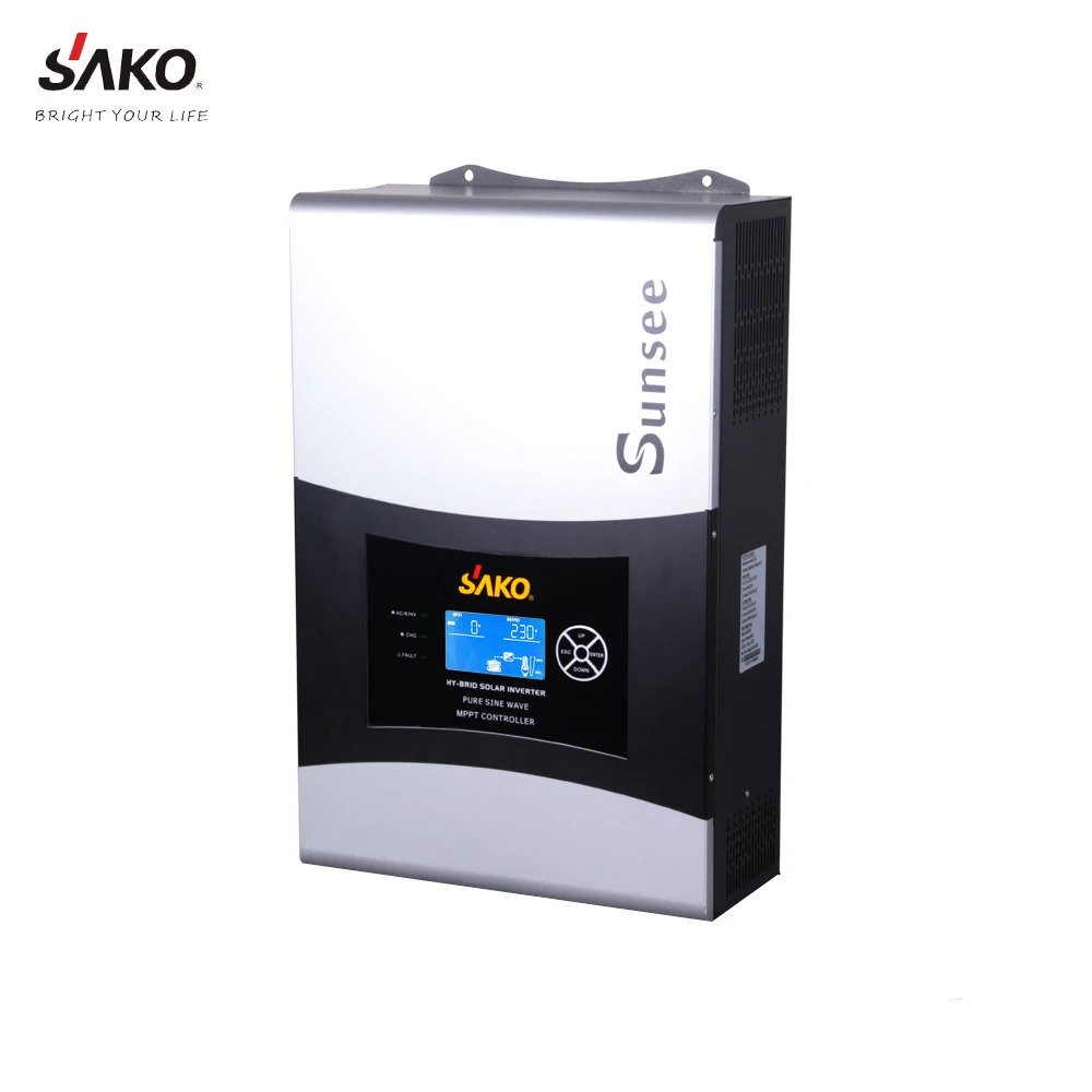 Gift 4kw Offgrid Solar Inverter CE Certification Solar Inverter System Solar Power System Home DUAL SAKO 7 Days 2 Years 230VAC