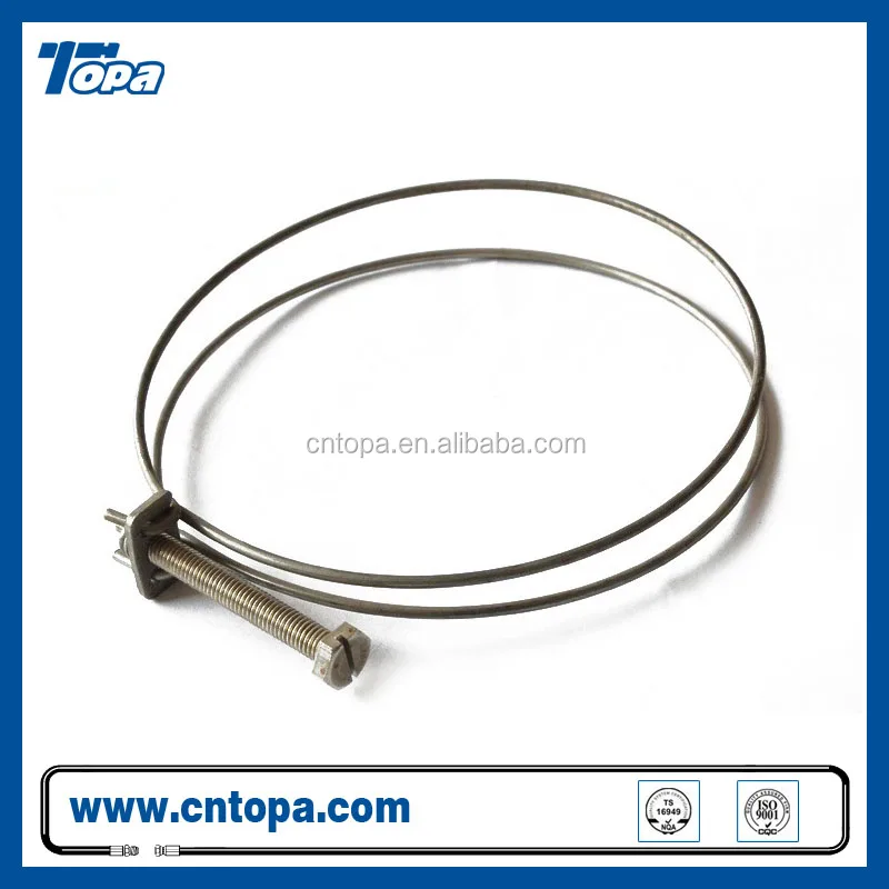 Все стали Хомут Из Нержавеющей Стали прочный шланг обручи