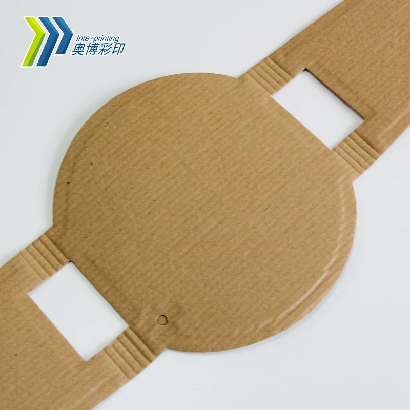 Custom a4 Sleeve Folder Printed Multi-color Printing Cardboard Packaging Boxes,Paper Sleeve Cap for Frying Pan